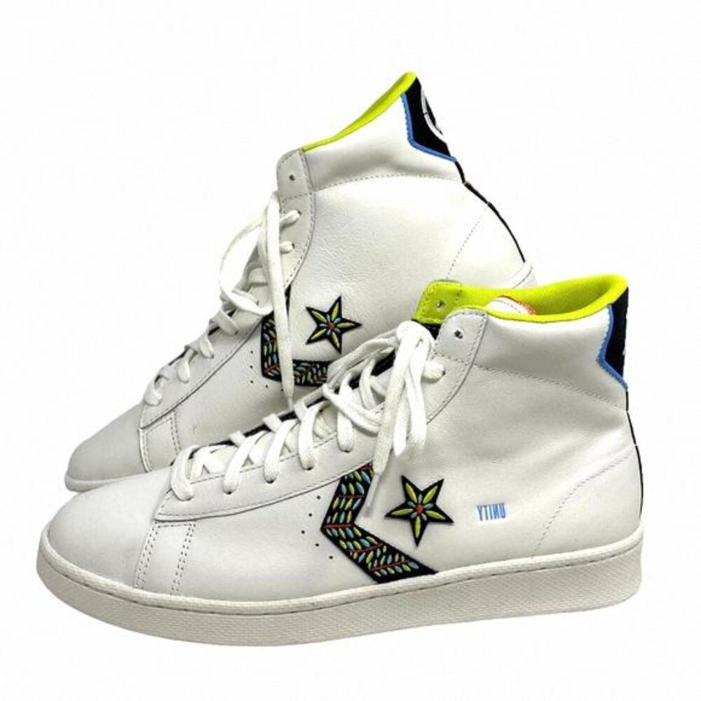 Converse Pro Leather All Star High Top White Leather 172187C Size Sneakers Men’s